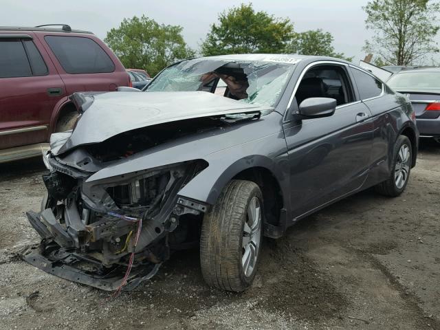 1HGCS12829A016029 - 2009 HONDA ACCORD EXL GRAY photo 2