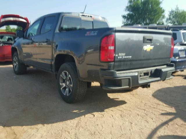 1GCGTDE37G1183952 - 2016 CHEVROLET COLORADO Z GRAY photo 3