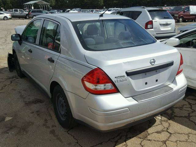 3N1CC1AP7BL390867 - 2011 NISSAN VERSA S SILVER photo 3