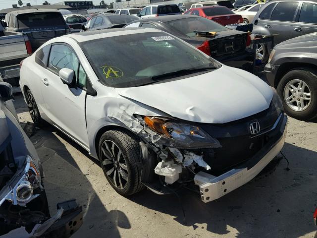2HGFG3B08EH512436 - 2014 HONDA CIVIC EXL 白色 照片 1