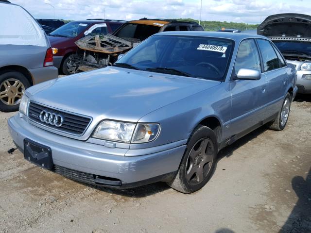 WAUGA84AXVN042826 - 1997 AUDI A6 2.8 QUA SILVER photo 2