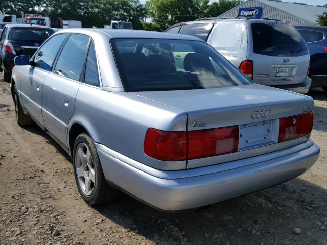 WAUGA84AXVN042826 - 1997 AUDI A6 2.8 QUA SILVER photo 3