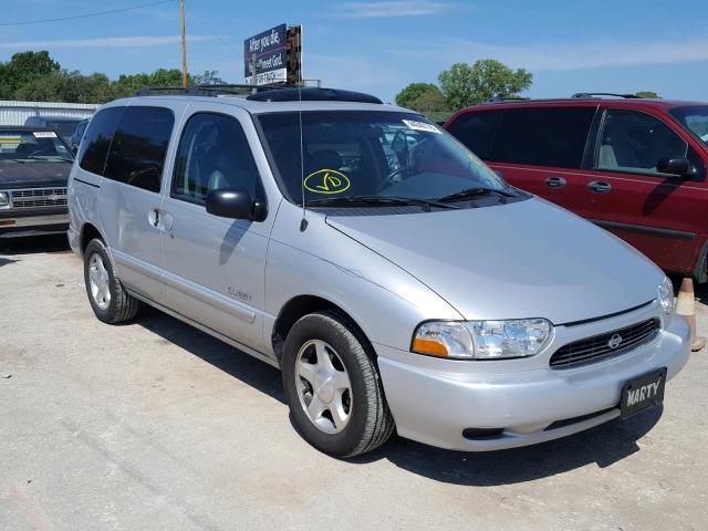 4N2XN11T4XD805692 - 1999 NISSAN QUEST SE SILVER photo 1