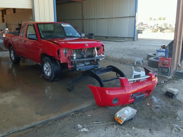 1N6DD26S42C325663 - 2002 NISSAN FRONTIER K RED photo 1