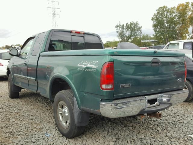 1FTRX18L1XKB08102 - 1999 FORD F150 GREEN photo 3