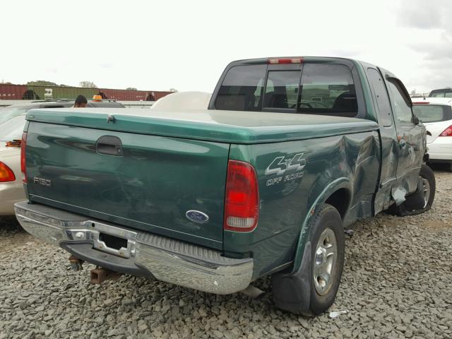 1FTRX18L1XKB08102 - 1999 FORD F150 GREEN photo 4