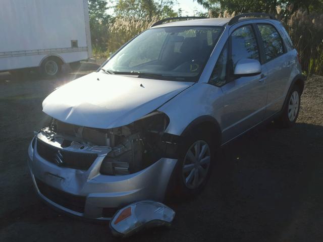 JS2YA5A33A6300626 - 2010 SUZUKI SX4 BASE SILVER photo 2