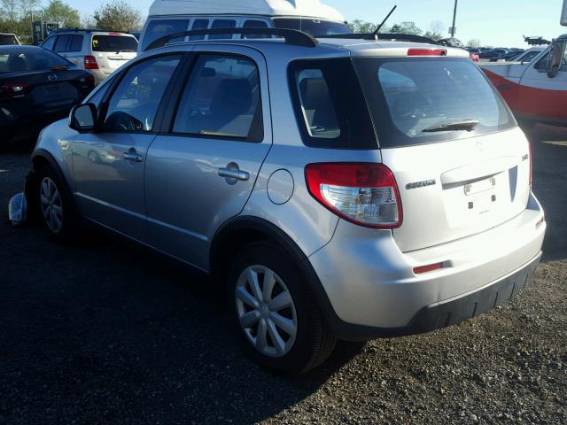 JS2YA5A33A6300626 - 2010 SUZUKI SX4 BASE SILVER photo 3