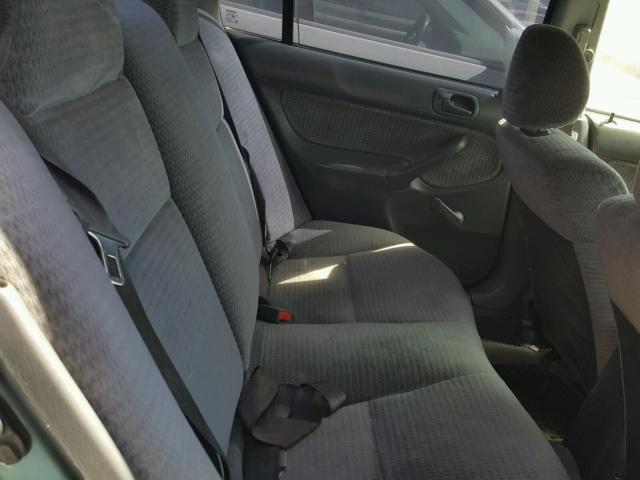 2HGEJ6611YH558664 - 2000 HONDA CIVIC BASE TEAL photo 6