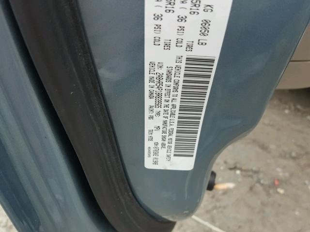 2A8HR54P18R839565 - 2008 CHRYSLER TOWN & COU GREEN photo 10