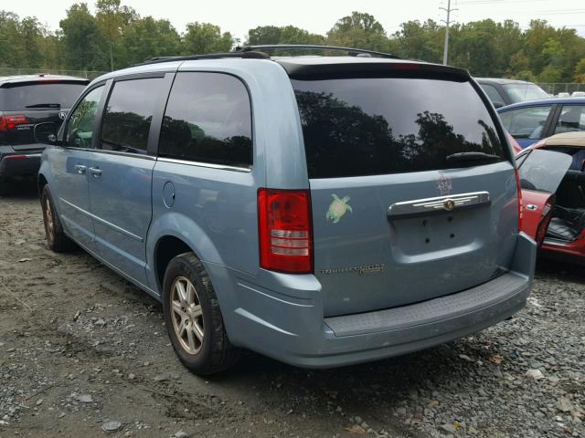 2A8HR54P18R839565 - 2008 CHRYSLER TOWN & COU GREEN photo 3