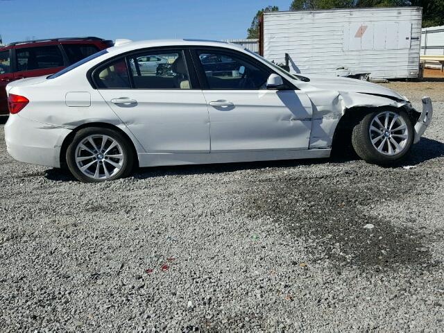 WBA8E1G53GNU11558 - 2016 BMW 320 I WHITE photo 9