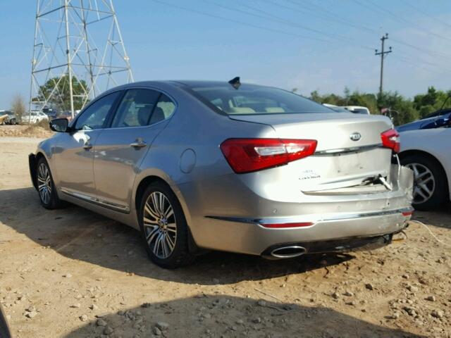 KNALN4D79E5121517 - 2014 KIA CADENZA SILVER photo 3