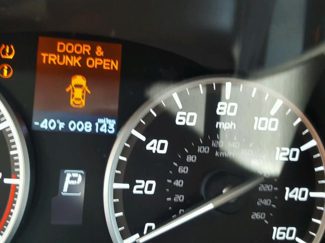 19UDE2F36JA002610 - 2018 ACURA ILX BASE BLUE photo 8