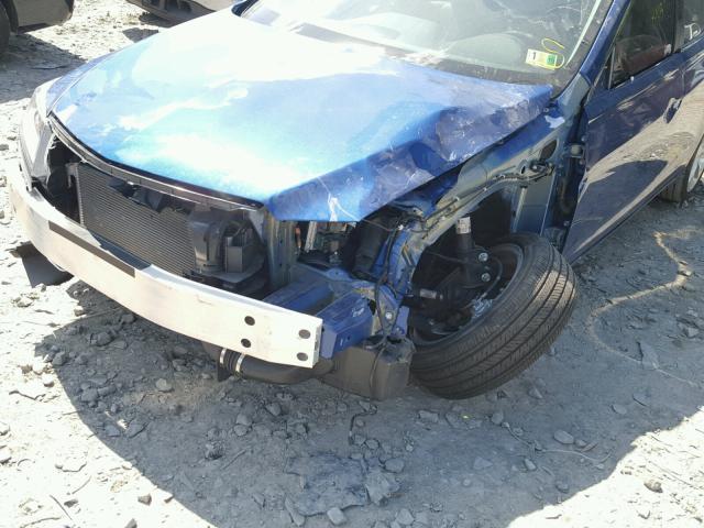 19UDE2F36JA002610 - 2018 ACURA ILX BASE BLUE photo 9