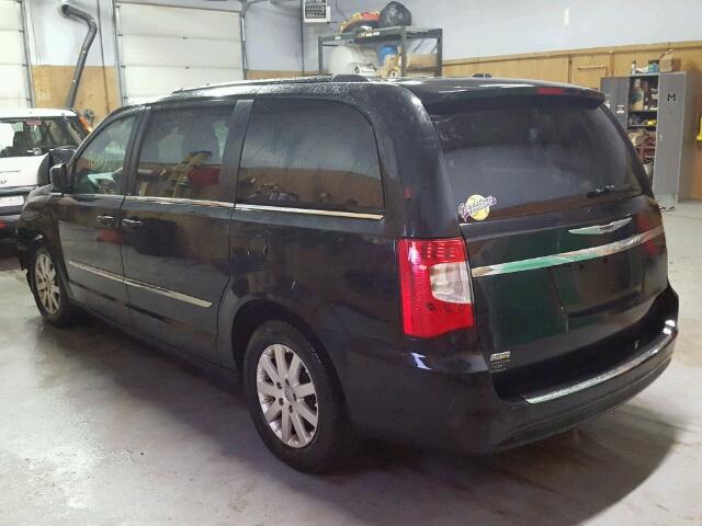 2C4RC1BG3DR792591 - 2013 CHRYSLER TOWN & COU BLACK photo 3