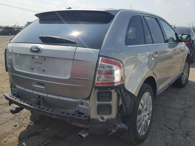 2FMDK39C08BA73157 - 2008 FORD EDGE LIMIT SILVER photo 4