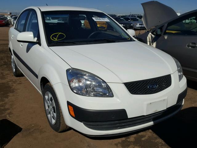 KNADE123486427879 - 2008 KIA RIO WHITE photo 1