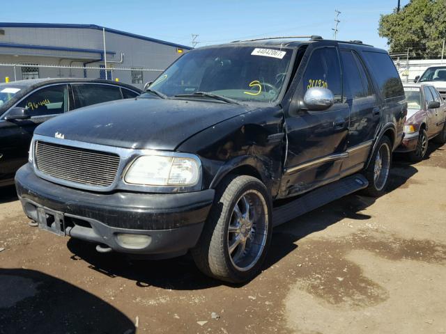 1FMFU16L91LB26150 - 2001 FORD EXPEDITION BLACK photo 2