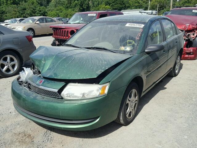 1G8AJ52F44Z101943 - 2004 SATURN ION LEVEL GREEN photo 2