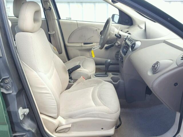1G8AJ52F44Z101943 - 2004 SATURN ION LEVEL GREEN photo 5