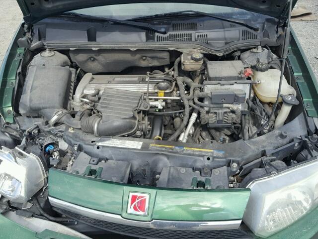 1G8AJ52F44Z101943 - 2004 SATURN ION LEVEL GREEN photo 7