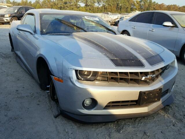 2G1FC1EVXA9103003 - 2010 CHEVROLET CAMARO LT SILVER photo 1