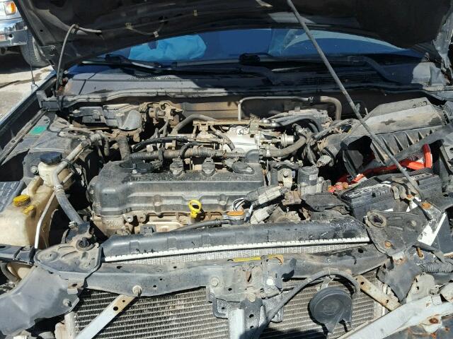 3N1CB51D11L441021 - 2001 NISSAN SENTRA BLACK photo 7