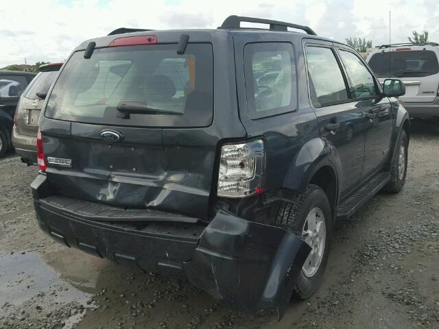 1FMCU02Z28KC82702 - 2008 FORD ESCAPE GRAY photo 4