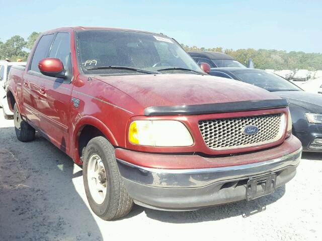 1FTRW07602KC45081 - 2002 FORD F150 SUPER RED photo 1