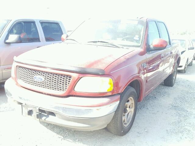 1FTRW07602KC45081 - 2002 FORD F150 SUPER RED photo 2