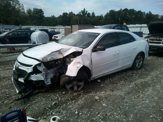 1G11B5SL8EF292125 - 2014 CHEVROLET MALIBU LS WHITE photo 2