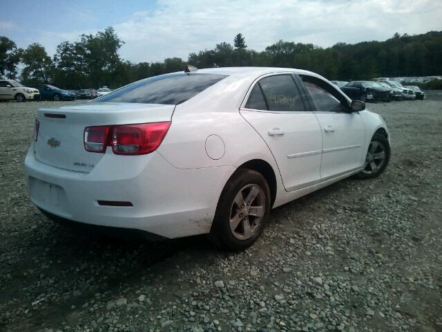 1G11B5SL8EF292125 - 2014 CHEVROLET MALIBU LS WHITE photo 4