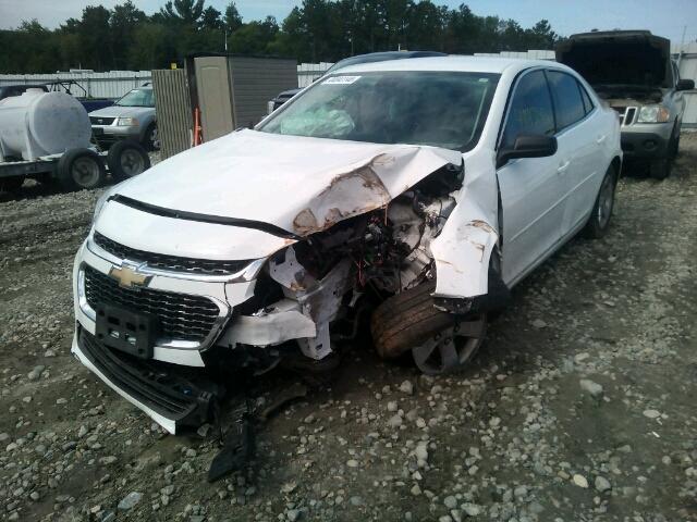 1G11B5SL8EF292125 - 2014 CHEVROLET MALIBU LS WHITE photo 9