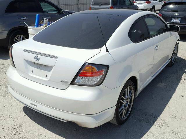 JTKDE177970210885 - 2007 TOYOTA SCION TC 白色 照片 4