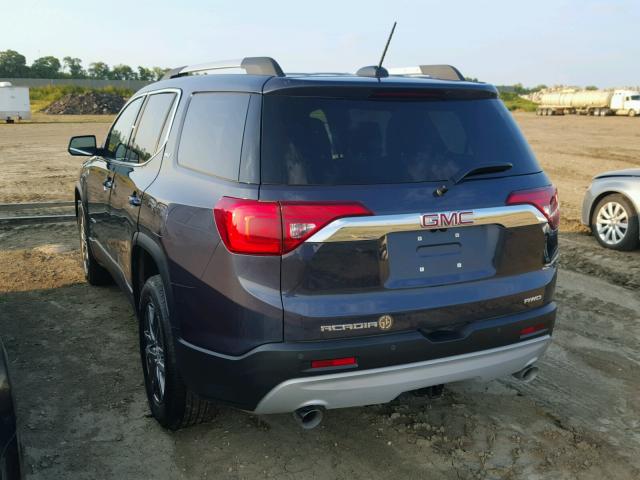 1GKKNULS4JZ200461 - 2018 GMC ACADIA SLT ლურჯი ფოტო 3