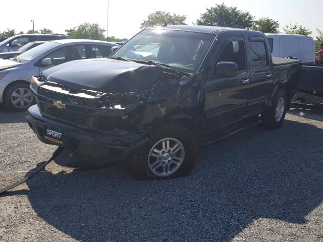1GCHTCFE5B8115826 - 2011 CHEVROLET COLORADO L BLACK photo 2