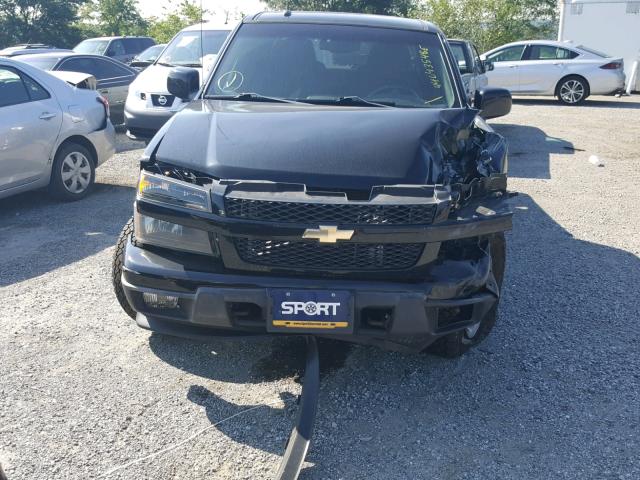 1GCHTCFE5B8115826 - 2011 CHEVROLET COLORADO L BLACK photo 7