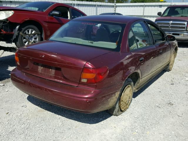 1G8ZH52872Z221023 - 2002 SATURN SL1 GREEN photo 4