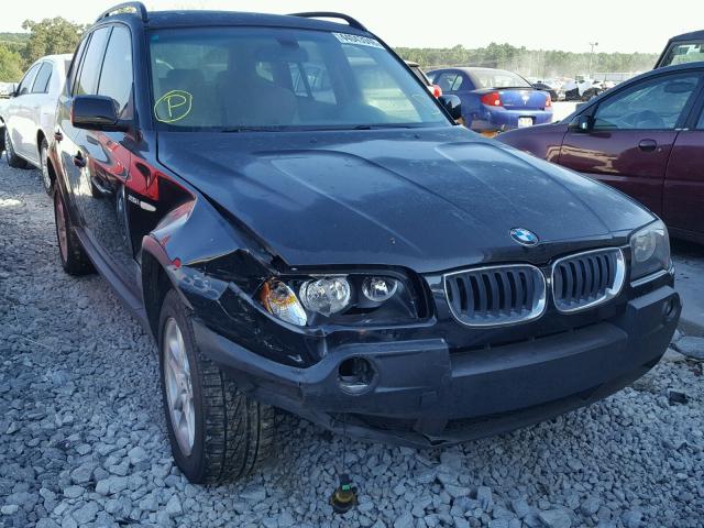 WBXPA73404WB21347 - 2004 BMW X3 2.5I BLACK photo 1