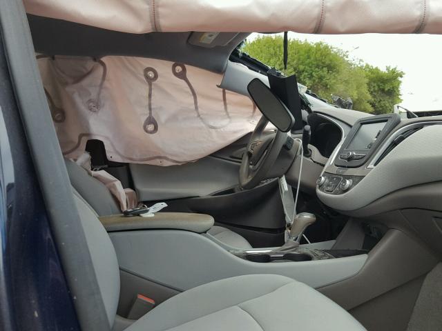 1G1ZB5ST7HF139324 - 2017 CHEVROLET MALIBU LS BLUE photo 5