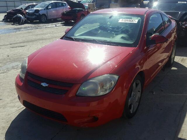 1G1AF1F59A7190880 - 2010 CHEVROLET COBALT 2LT RED photo 2