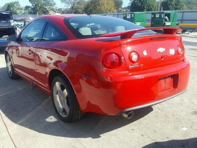 1G1AF1F59A7190880 - 2010 CHEVROLET COBALT 2LT RED photo 3