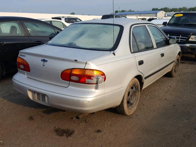 1Y1SK5287XZ430886 - 1999 CHEVROLET GEO PRIZM GRAY photo 4