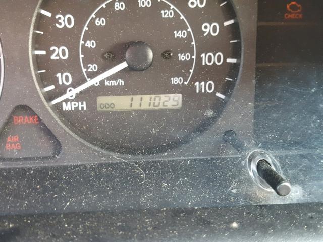 1Y1SK5287XZ430886 - 1999 CHEVROLET GEO PRIZM 灰色 照片 8