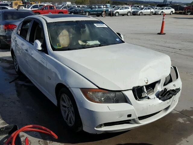 WBAVA33577P140377 - 2007 BMW 328 WHITE photo 1