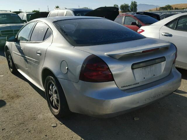 2G2WP552561265060 - 2006 PONTIAC GRAND PRIX SILVER photo 3