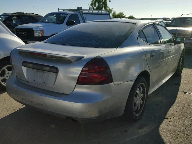 2G2WP552561265060 - 2006 PONTIAC GRAND PRIX SILVER photo 4