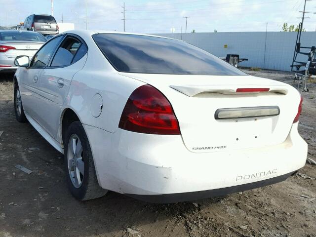 2G2WP552561289584 - 2006 PONTIAC GRAND PRIX WHITE photo 3