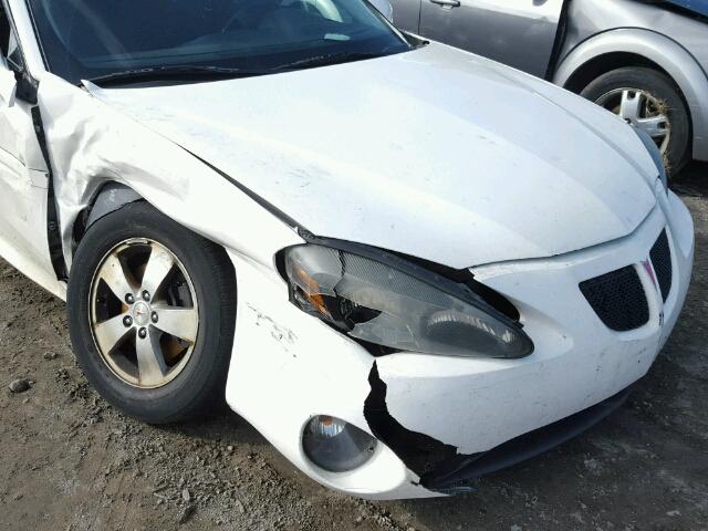 2G2WP552561289584 - 2006 PONTIAC GRAND PRIX WHITE photo 9